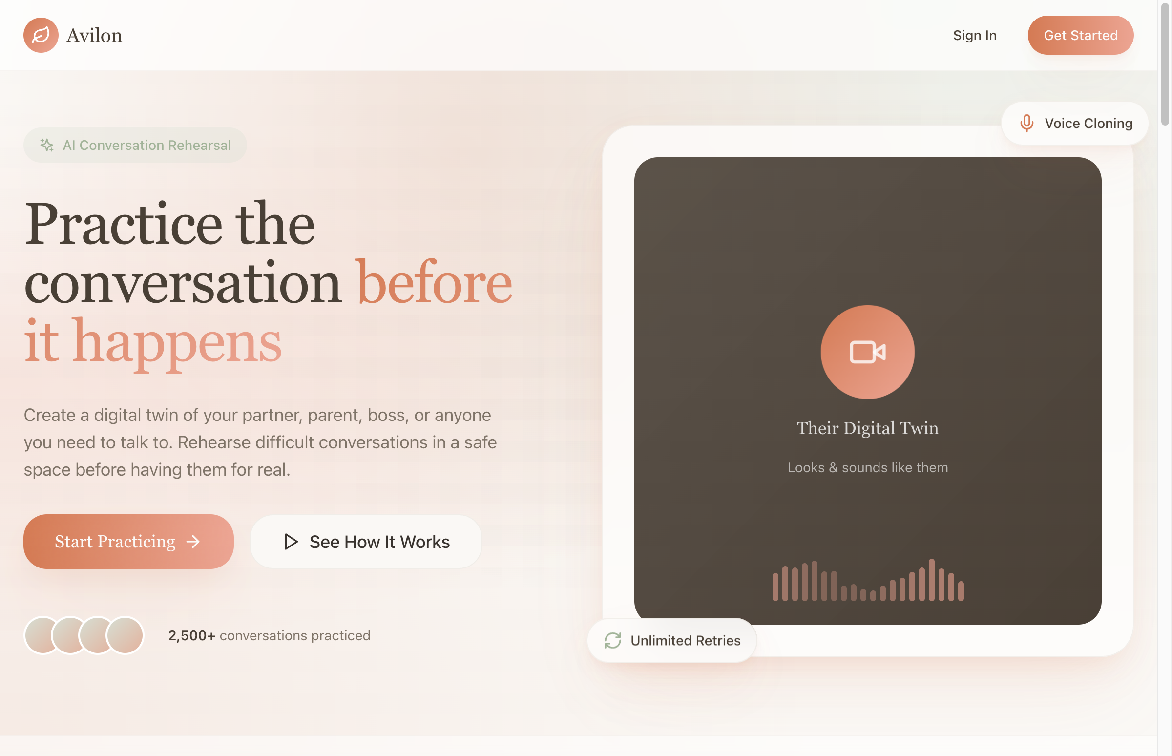 Avilon AI screenshot