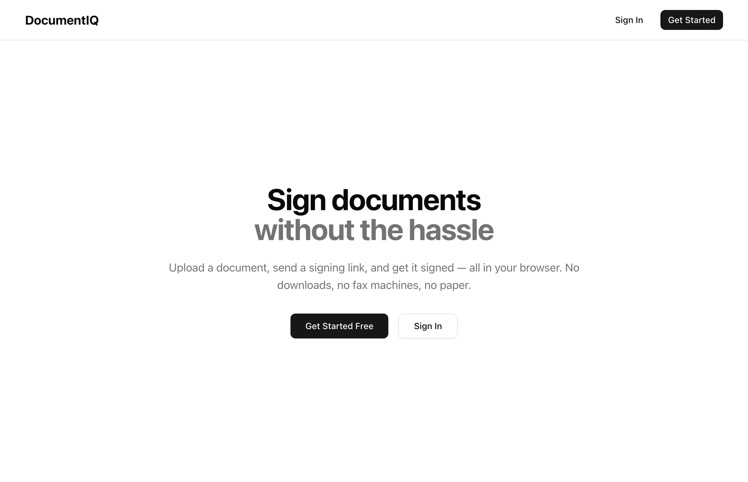 DocumentIQ screenshot